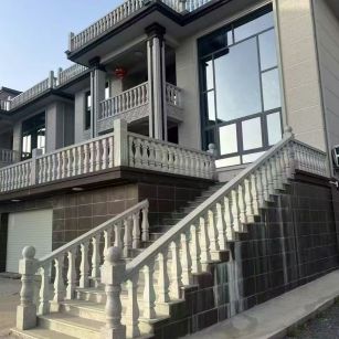 长治 芝麻白别墅阳台栏杆，楼梯栏杆