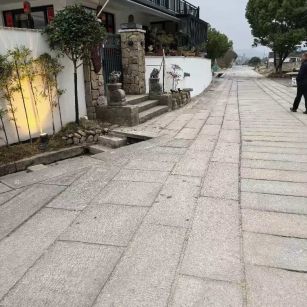 长治仿古石铺装效果