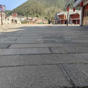 长治仿古石铺装效果