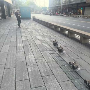 长治仿古石铺装效果