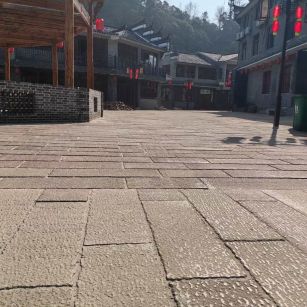 长治仿古石铺装效果