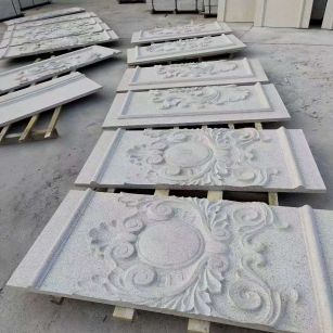 长治 芝麻白干挂雕花板