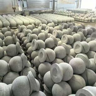 长治石材挡车球