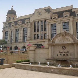 长治花岗岩黄金麻建筑外墙干挂案例