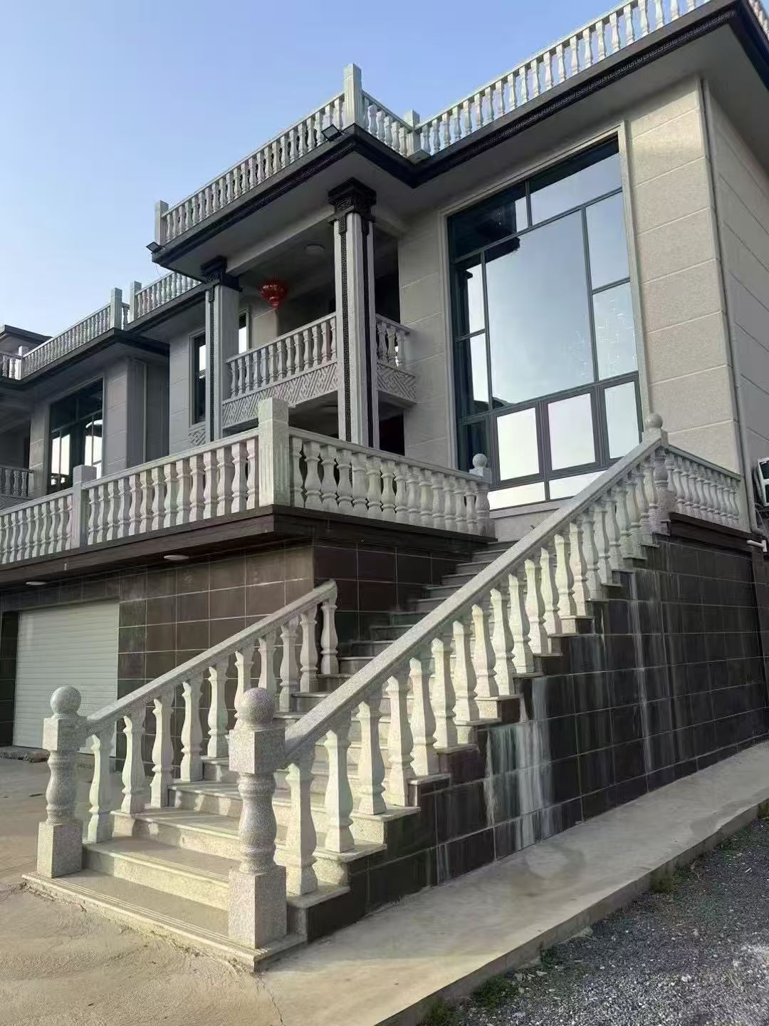 长治 芝麻白别墅阳台栏杆，楼梯栏杆