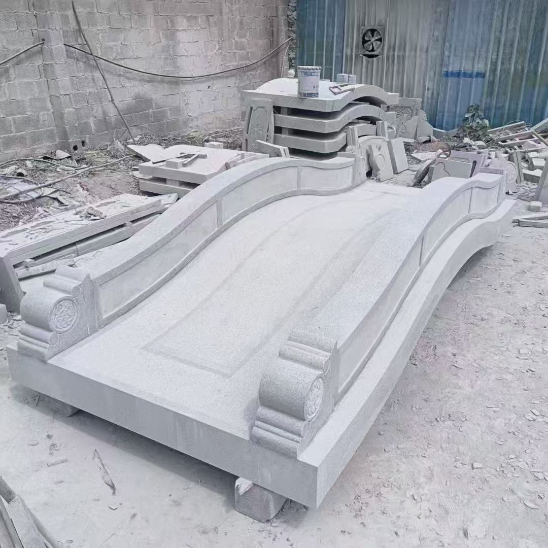 长治 芝麻灰花岗岩园林景观 小石桥