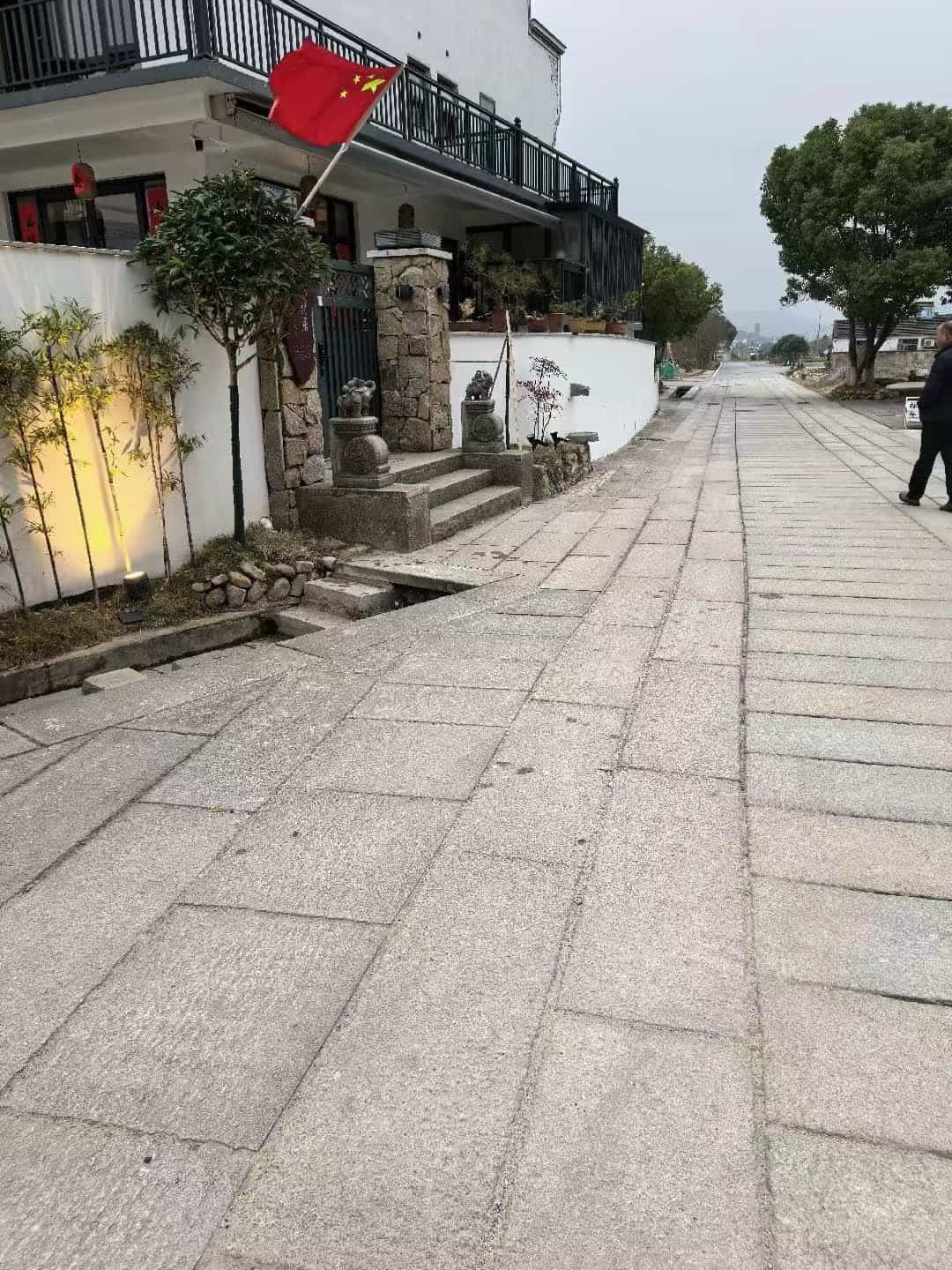长治仿古石铺装效果