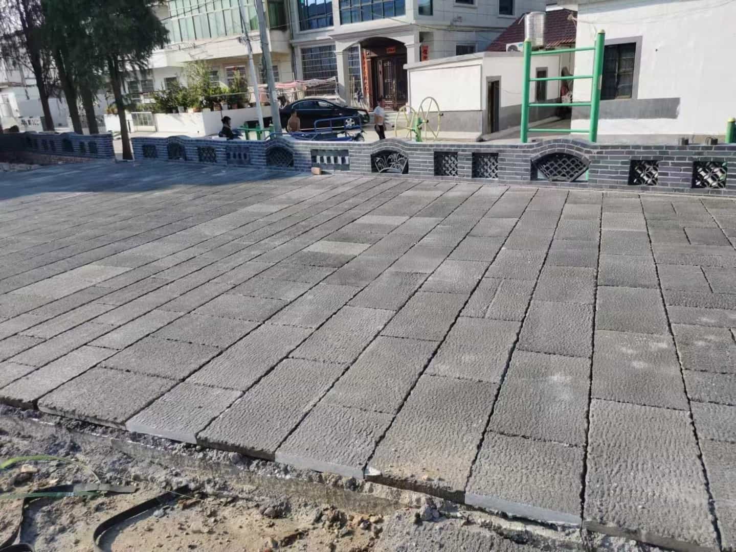 长治仿古石铺装效果