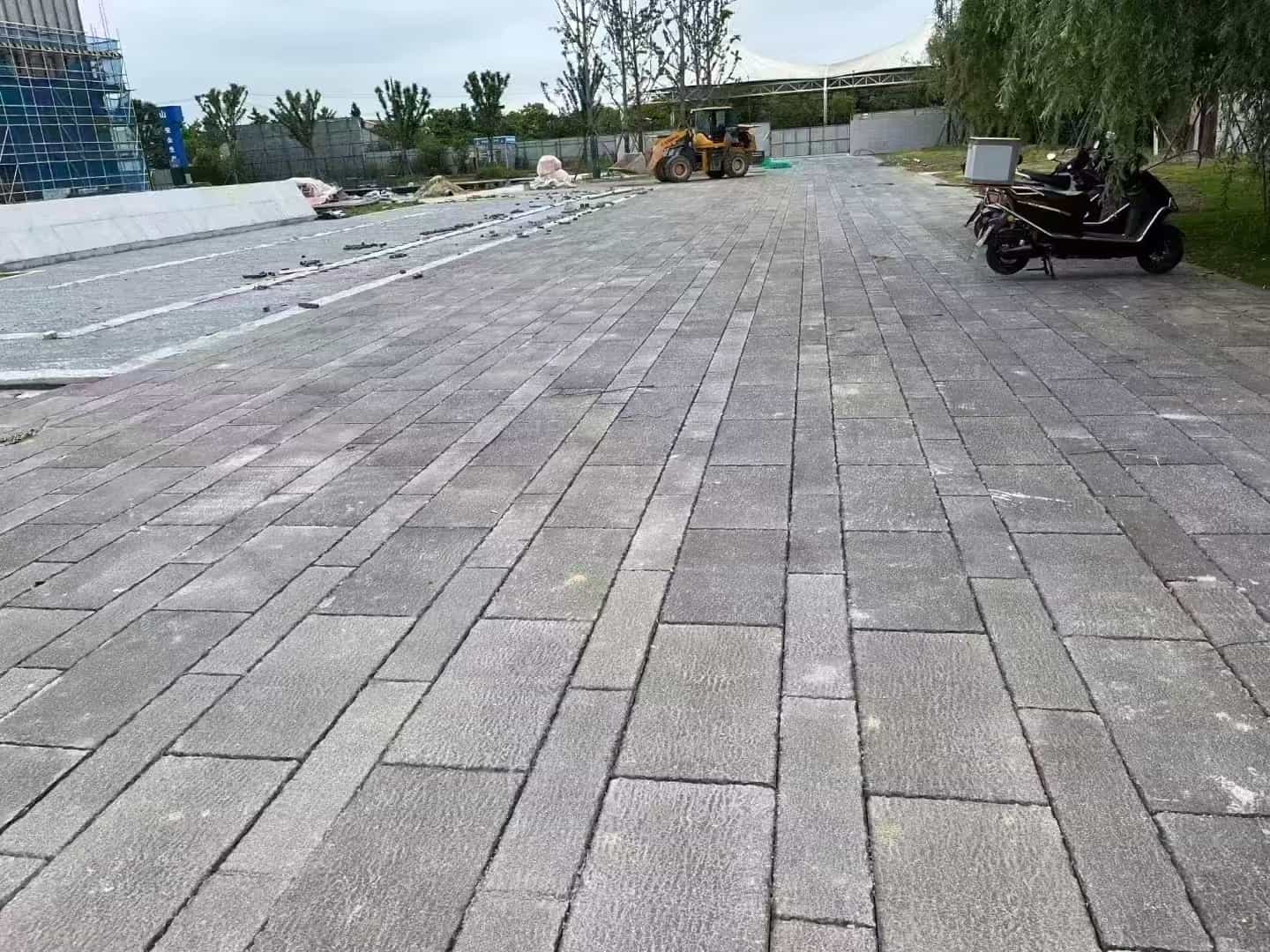 长治仿古石铺装效果