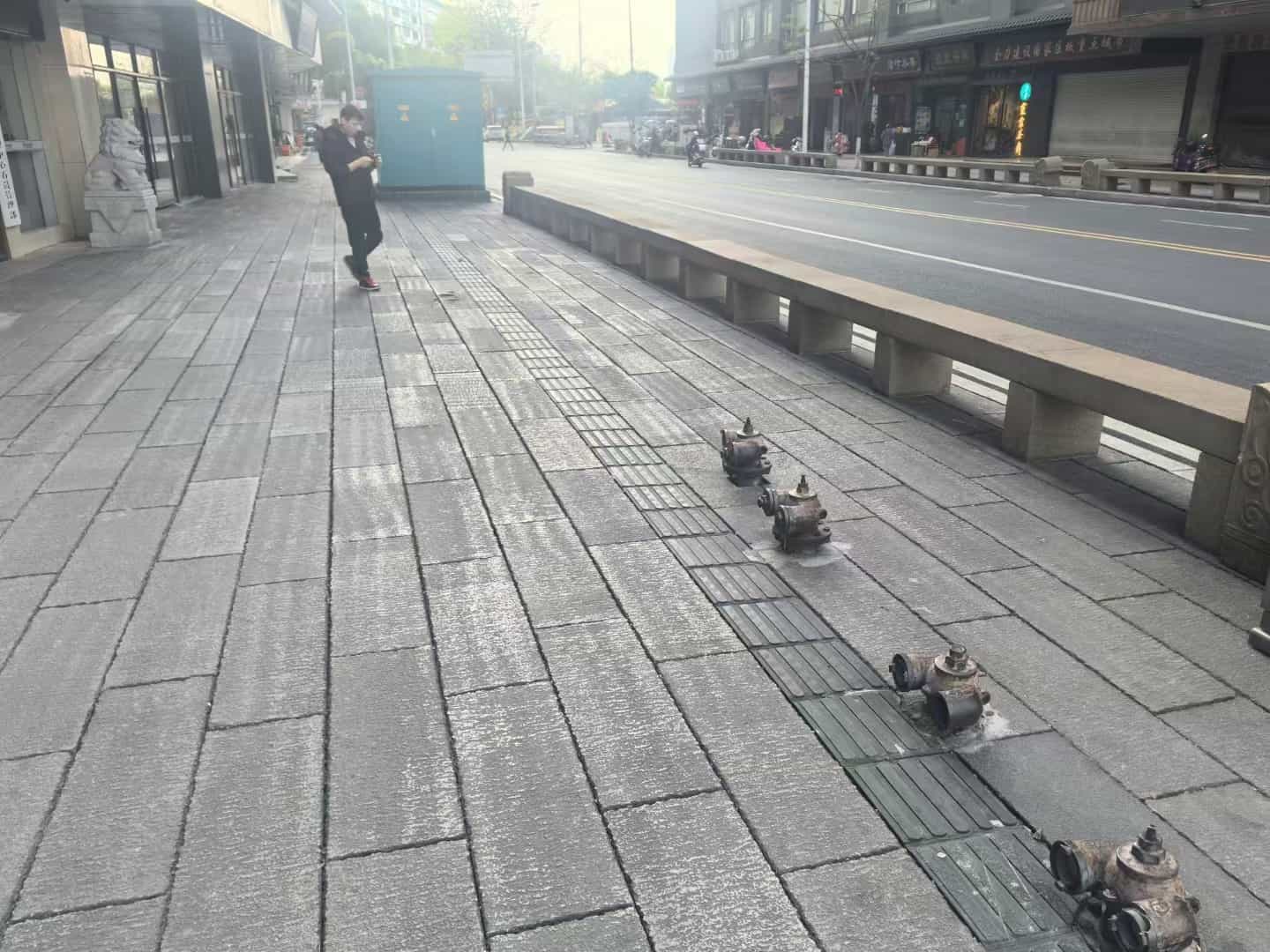 长治仿古石铺装效果
