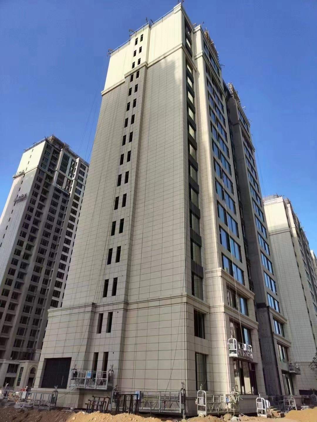 长治黄金麻高端小区，外墙干挂