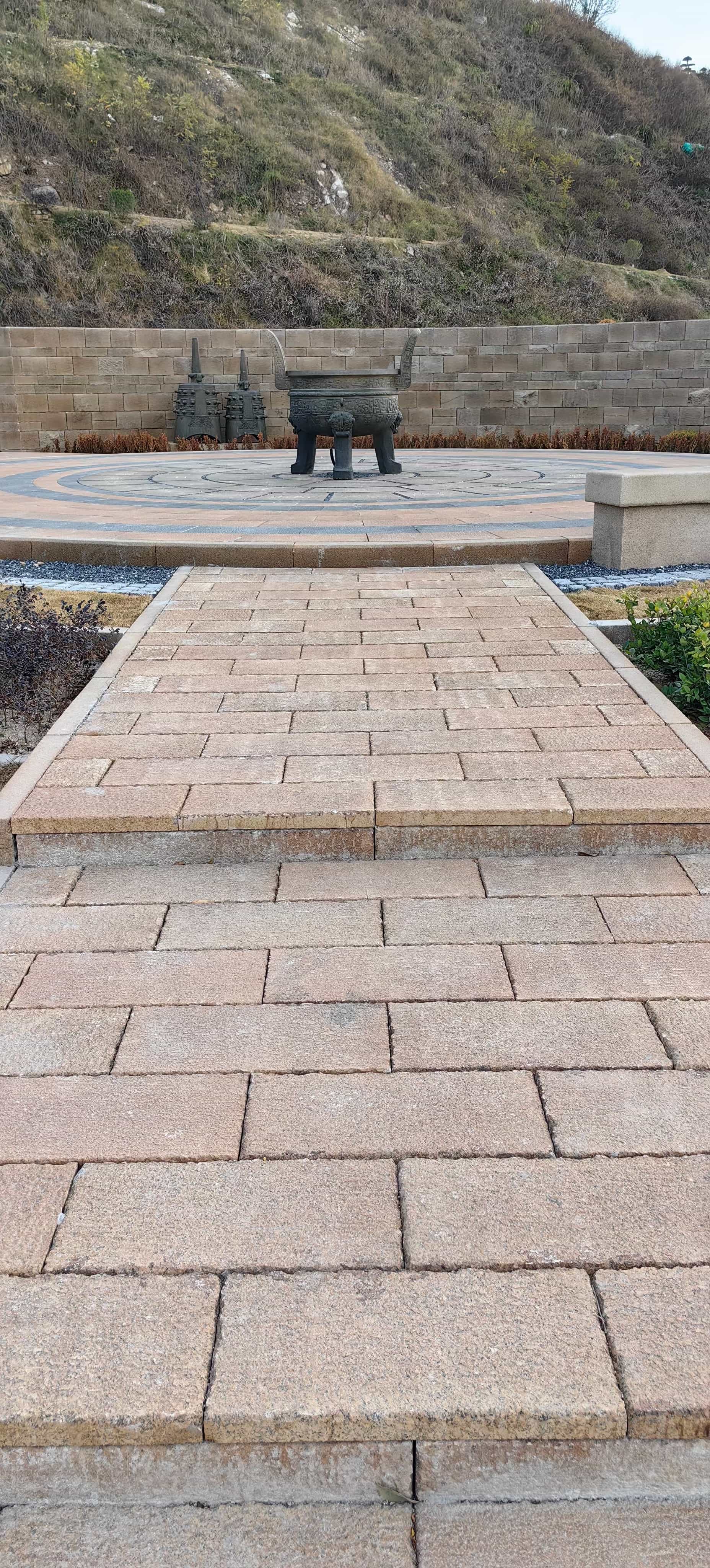 长治仿古石铺装效果