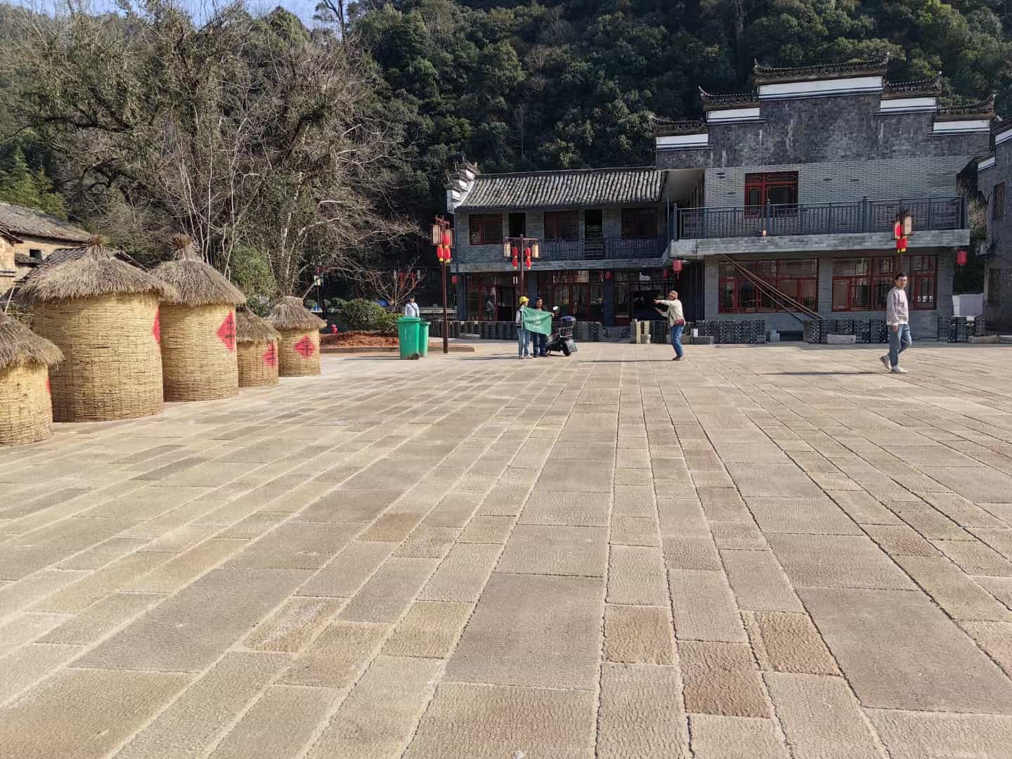 长治仿古石铺装效果