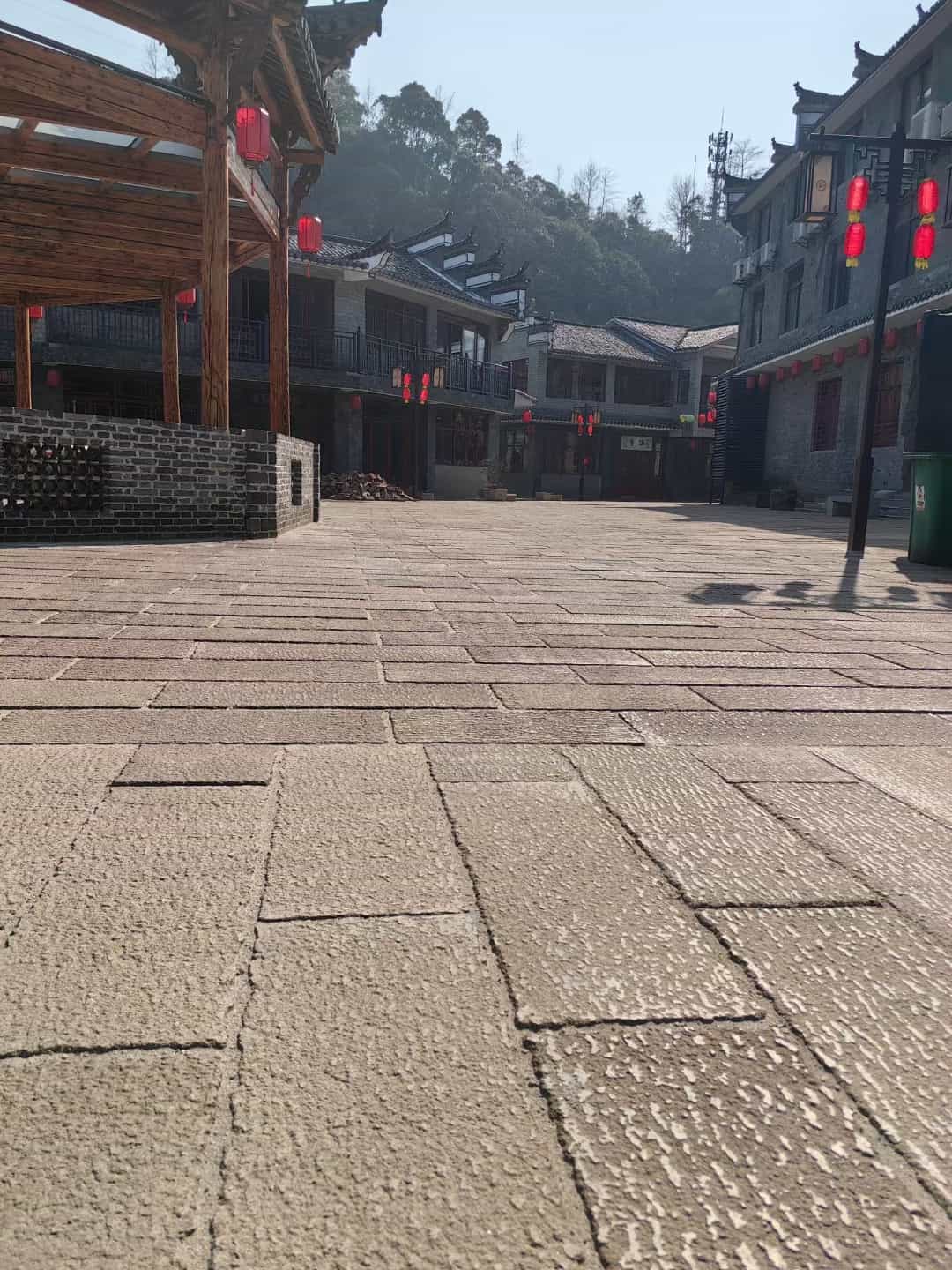 长治仿古石铺装效果