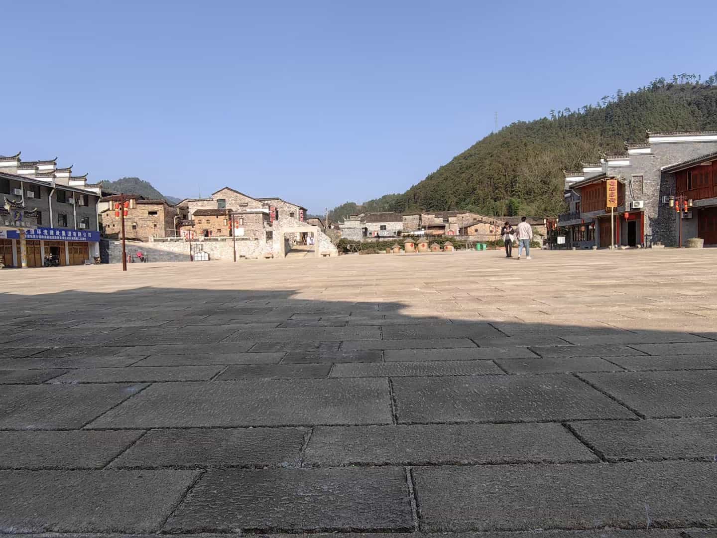 长治仿古石铺装效果