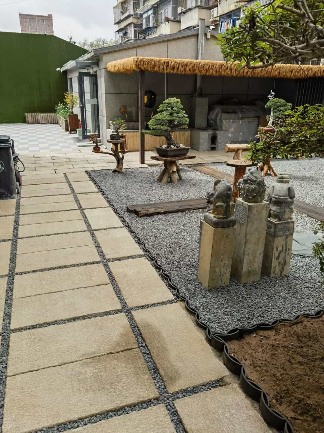 长治仿古石铺装效果