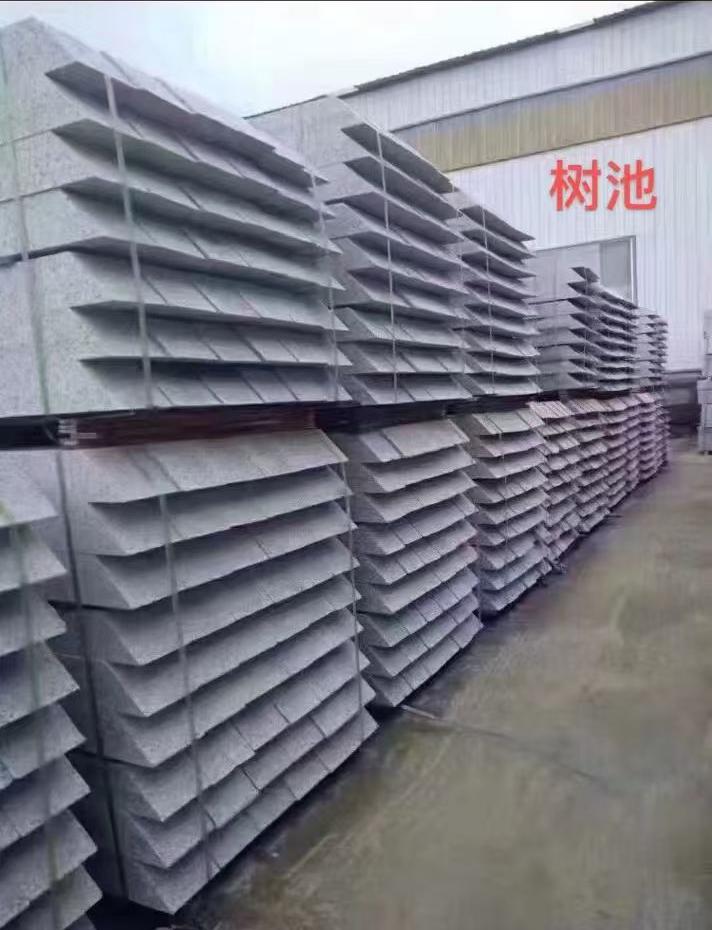 长治 芝麻灰切头树池