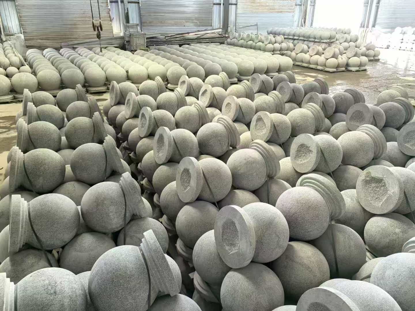 长治石材挡车球