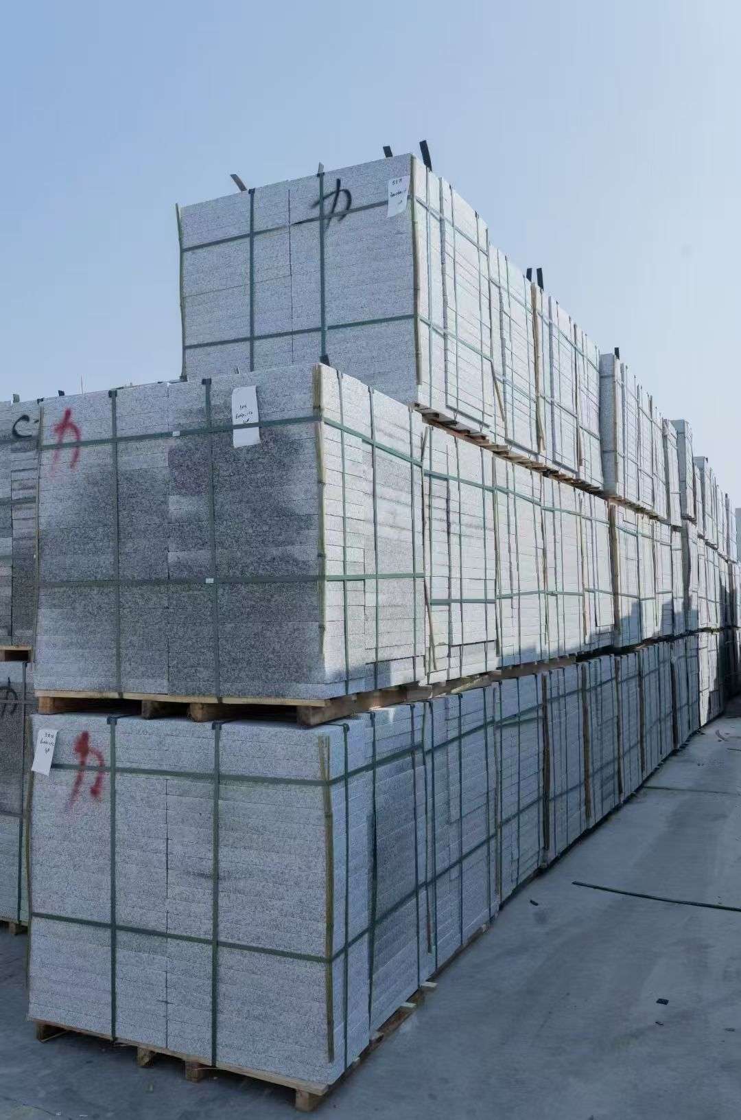 长治 芙蓉白、大花白、小白花荔枝面成品地铺石