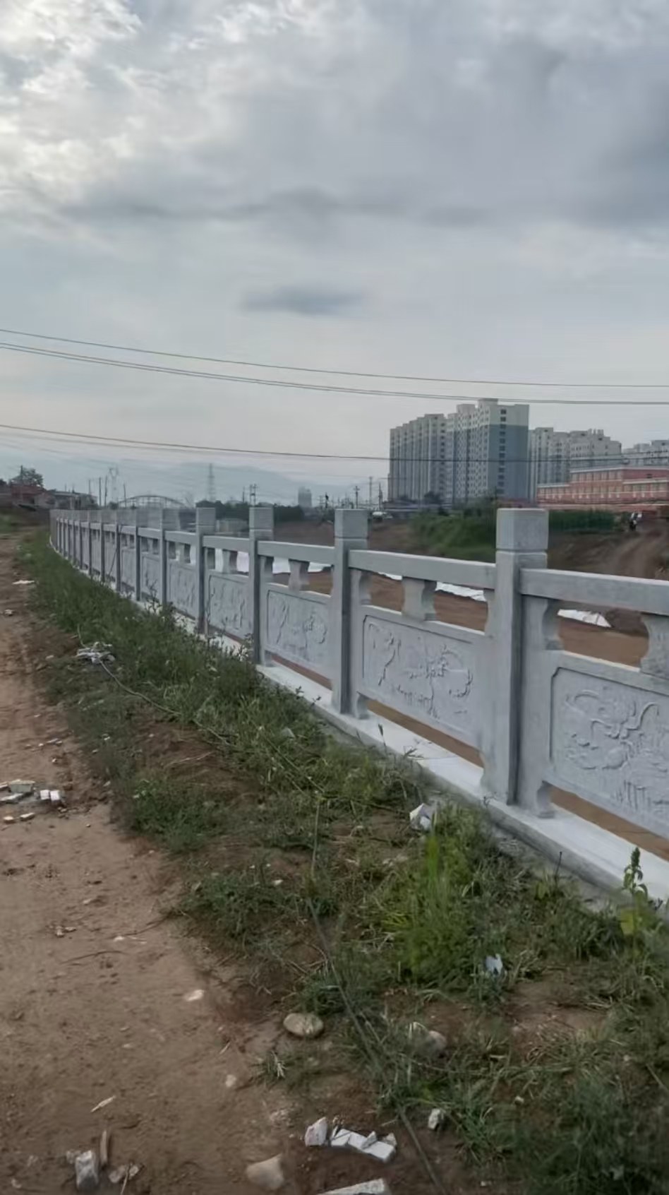 长治 石材河道栏杆