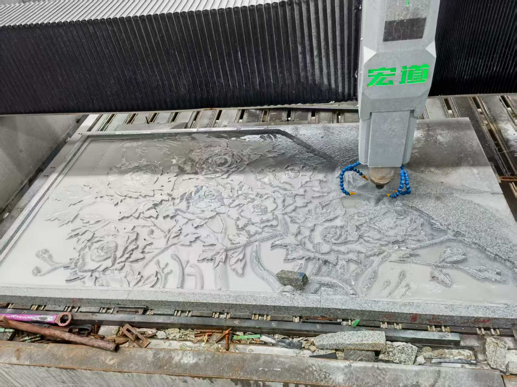 长治 别墅墙面石材雕刻